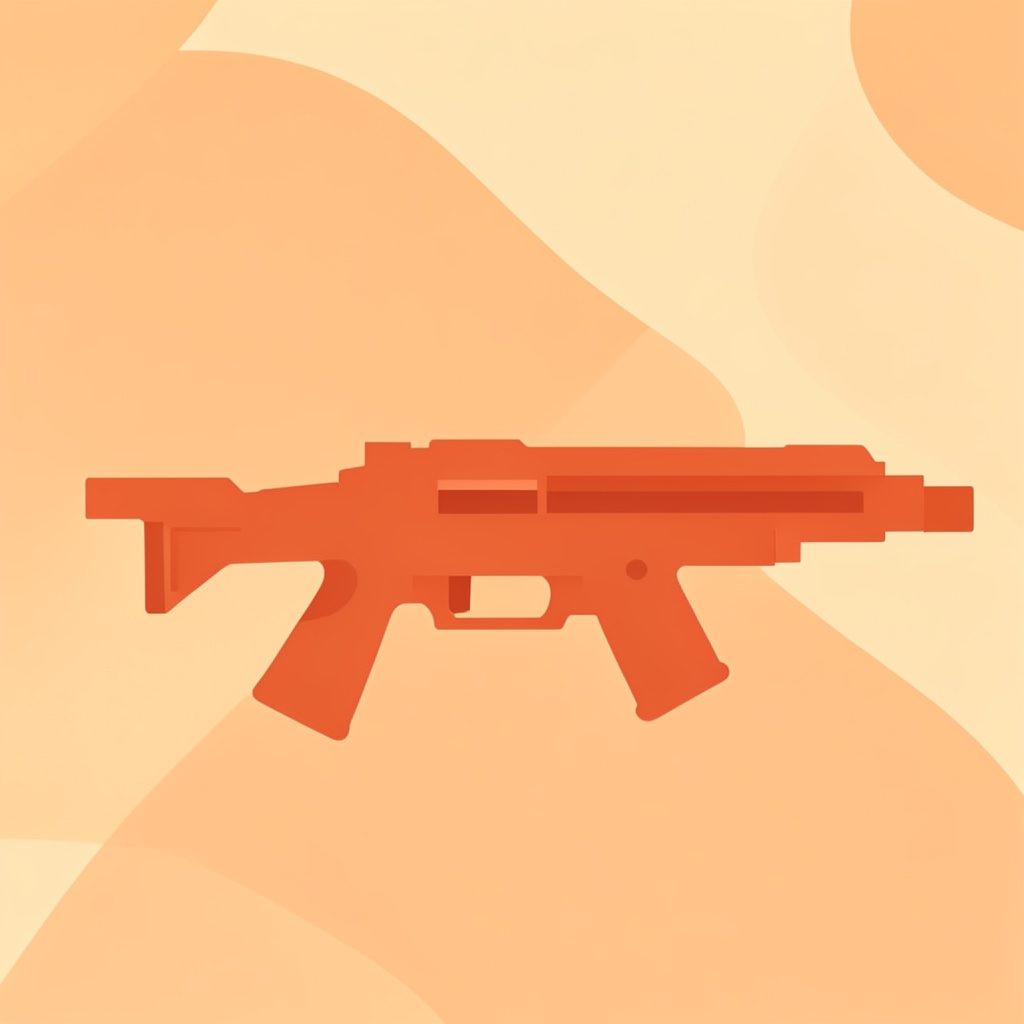Wide flat vector illustration banner in warm brown, olive and mustard tones celebrating a friendly, community-spirited paintball company